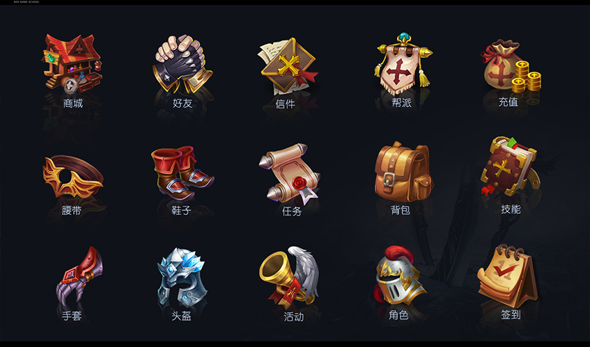 ONE游戏UI设计